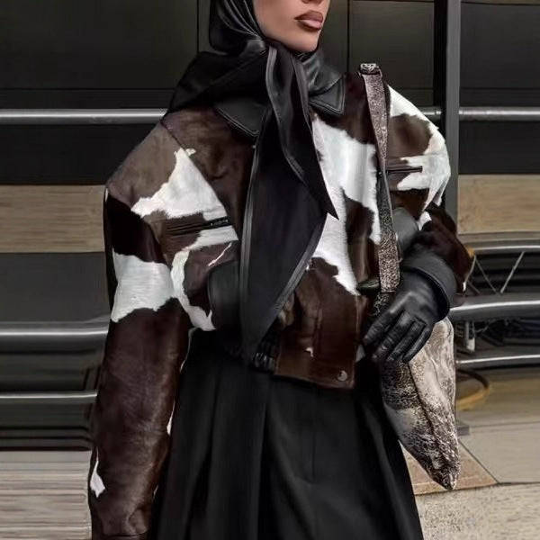 Women's Creative Fashion Design Long Wool Jackets
