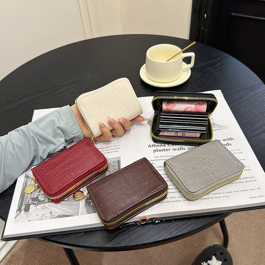 Women's Fashion Storage Classic Style Clutch Card Holder