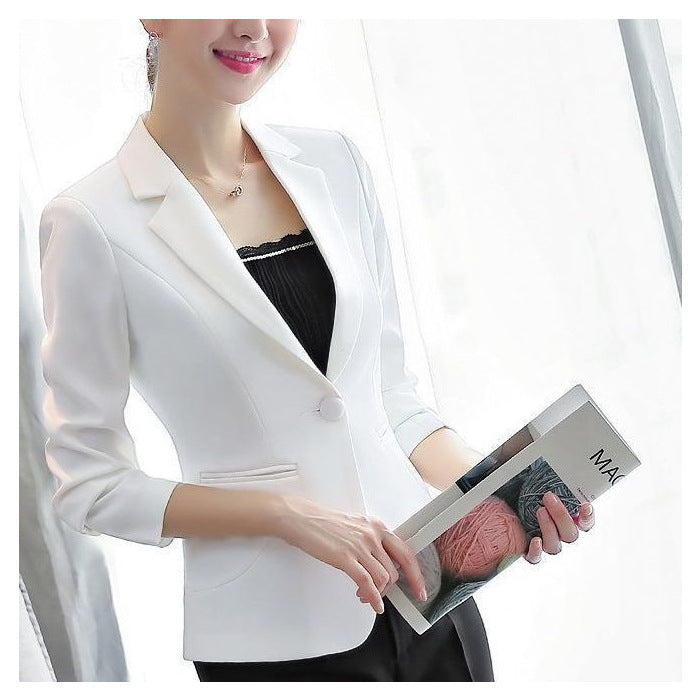 Women's Korean Style Business Fashion Casual Small Suit