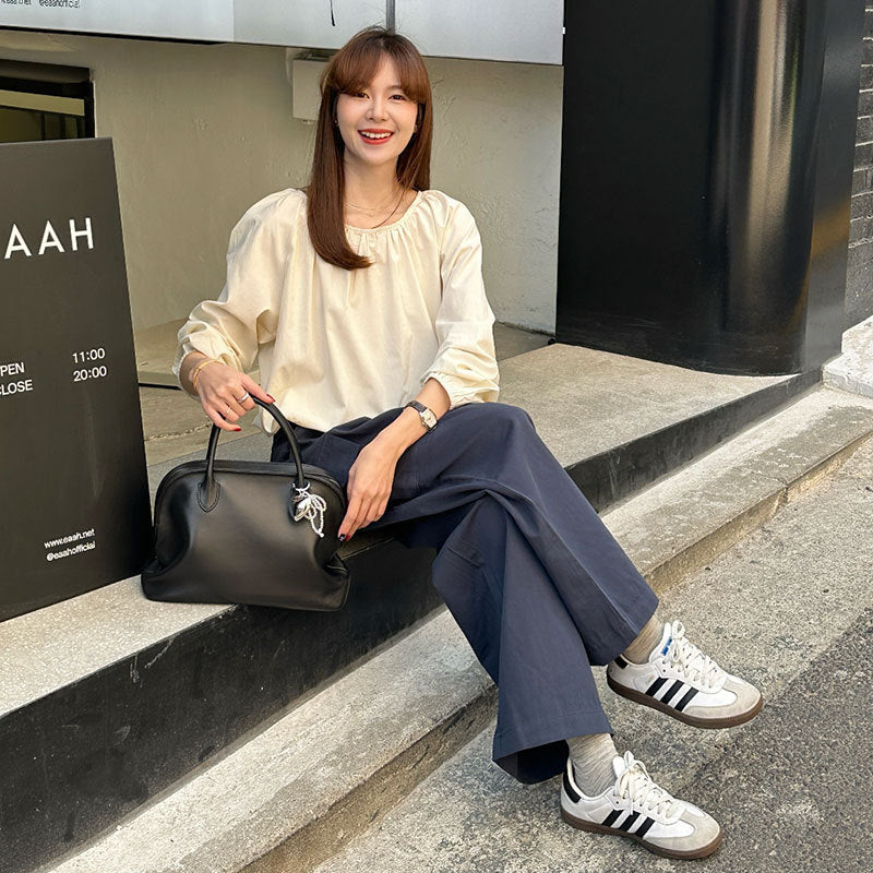 Women's Niche Design Cloud Bowling Shell Crossbody Bags