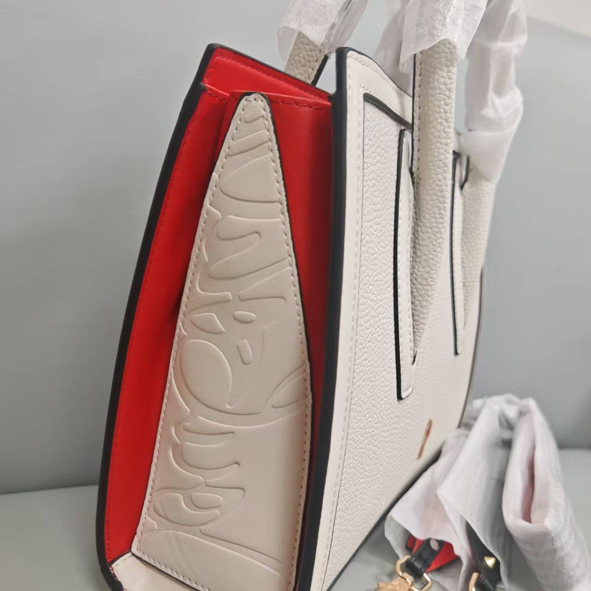 Lychee Pattern Matching Commuter Large Capacity Handbags