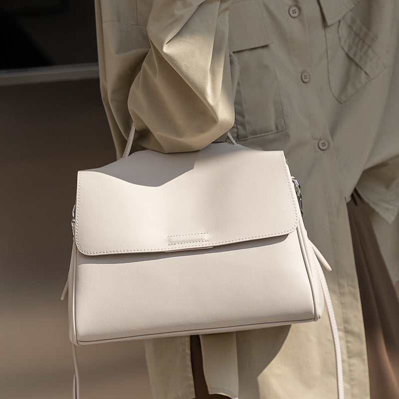 Women's Niche High-grade Cowhide Big Large Capacity Handbags