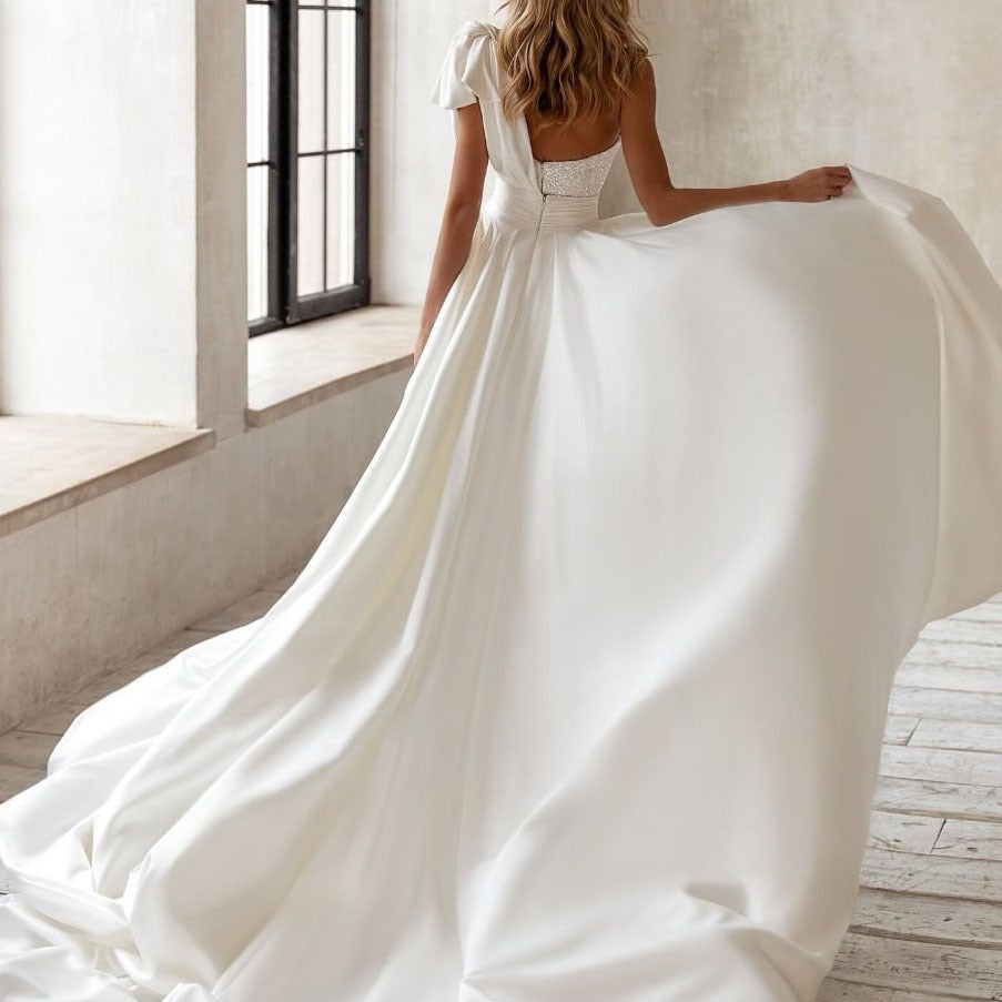 Spring Slim Fit Fashion White Bra Dresses