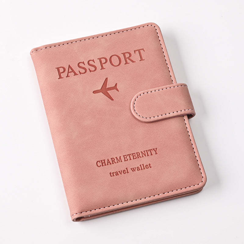 Aircraft Magnetic Passport Tag Suit Sleeve Card Holder