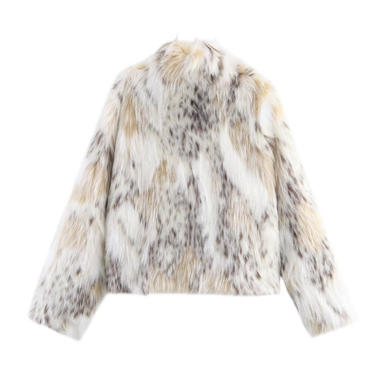 Women's Innovative Fashion Faux Fur Effect Coats