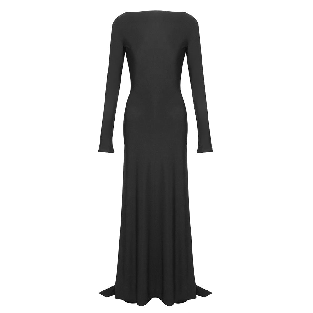 Women's Sexy Dress Backless Ribbon Banquet Dresses