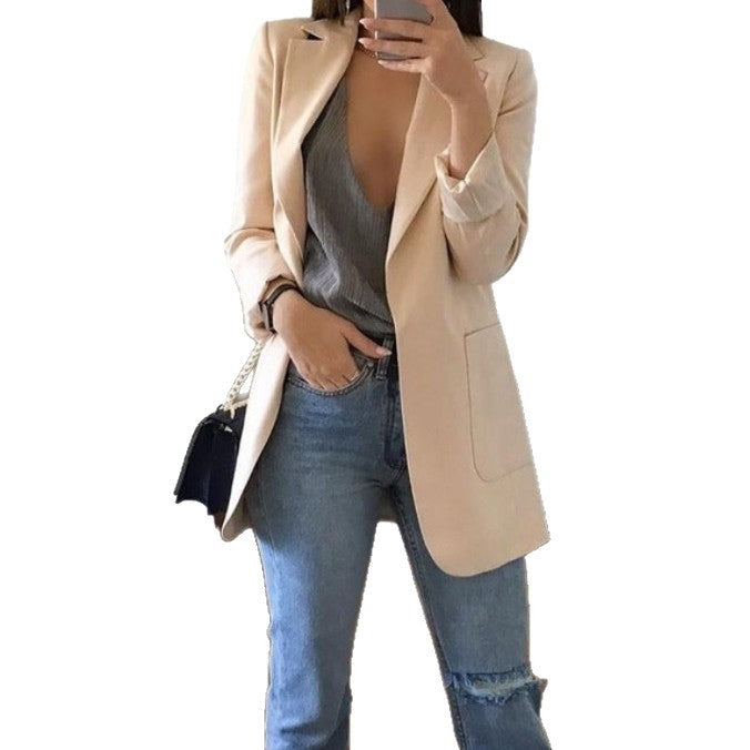 Women's Fashion Polo Collar Temperament Sleeve Shorts