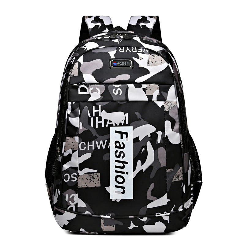 Attractive Large Capacity Oxford Camouflage Leisure Backpacks