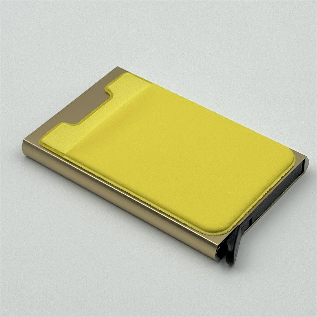 Cloth Credit Box Brush Creative Membership Clip Fashion Aluminum Card Holder