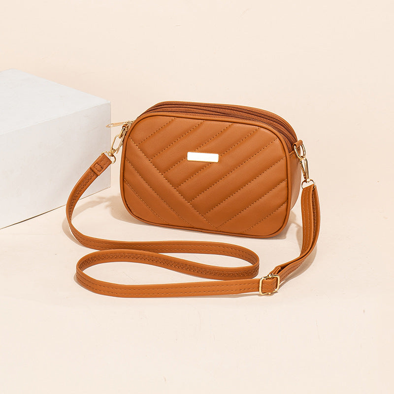 Embroidered Large Capacity Trendy Fashion Solid Bags