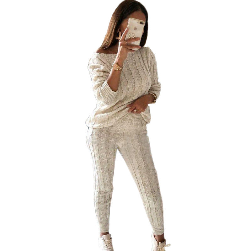 Women's Versatile Trendy Fashion Solid Color Sweaters