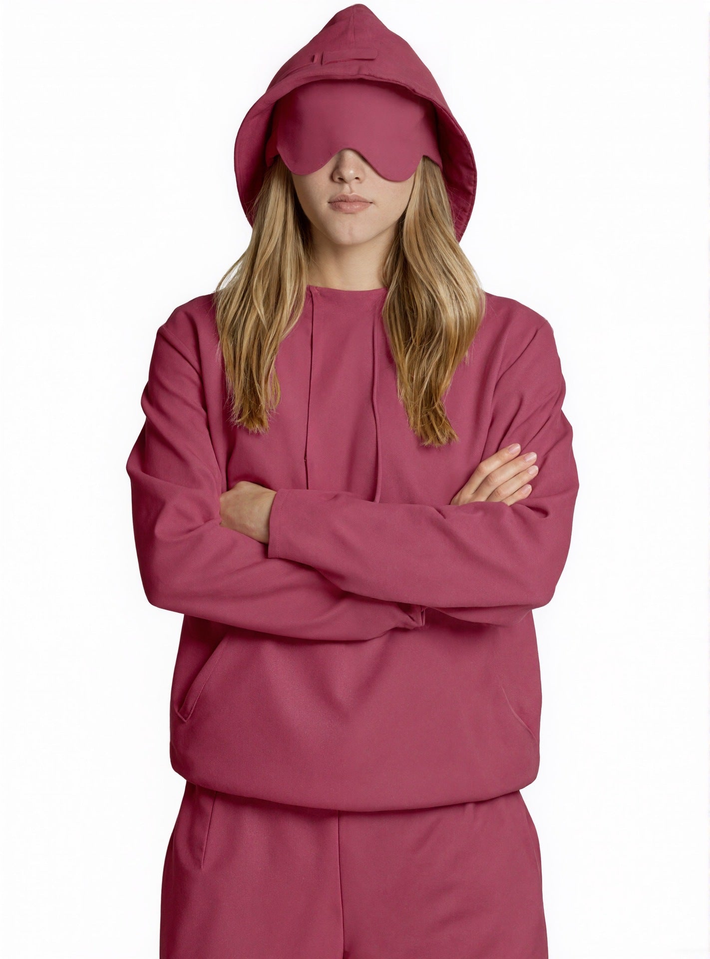 Women's Wear With Built-in Eye Mask Hoodie Sweaters