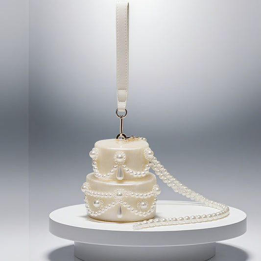 Women's In Shape Of Cake Cute Clutch Purses