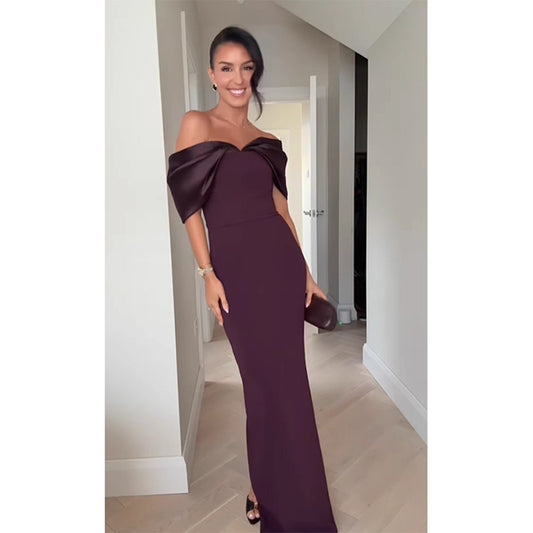 Women's Elegant Graceful Long Dress Fashion Banquet Dresses