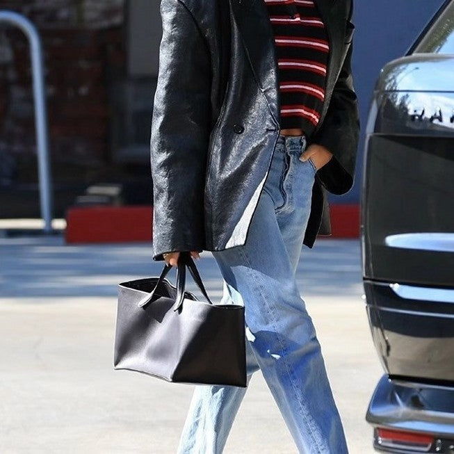 Graceful Minimalist High-grade Simple Large Capacity Handbags