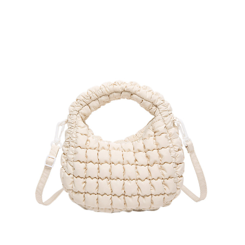 Women's Cloud Pleated Dumpling Niche Down Clothes Crossbody Bags