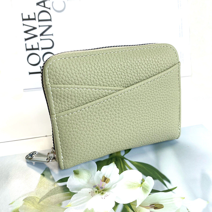 Women's Style Expanding Multiple Slots Simple Large Ladies Wallets