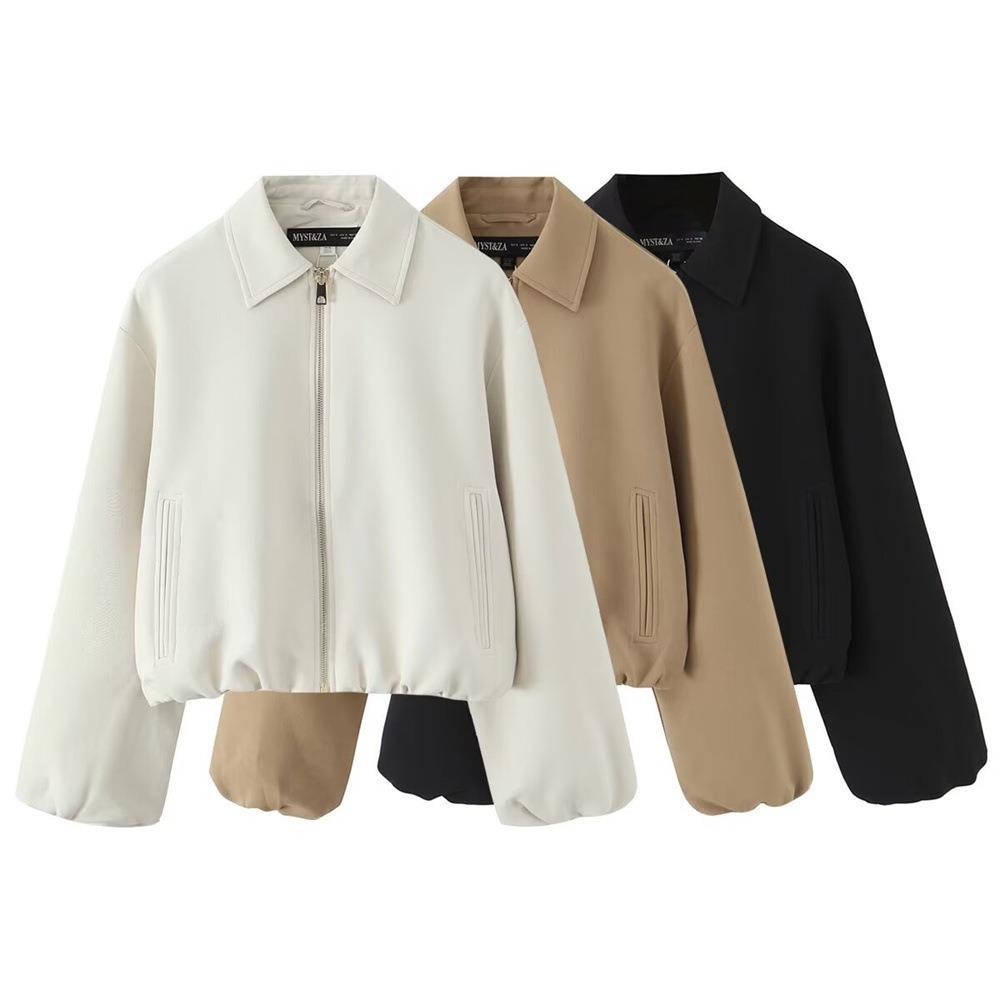 Women's Long Sleeve Pilot Street Fashion Wear Jackets