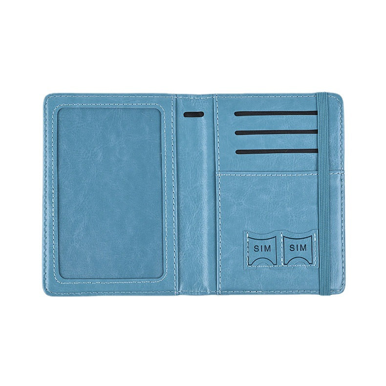 Direct Sale Leather Passport Protection Portable Id Package