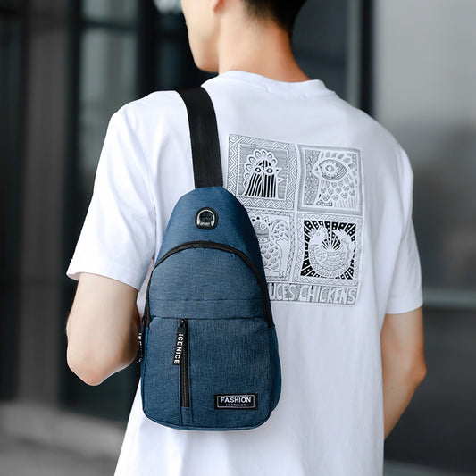 Men's Cool Durable Fashion Korean Style Men's Chest Bags
