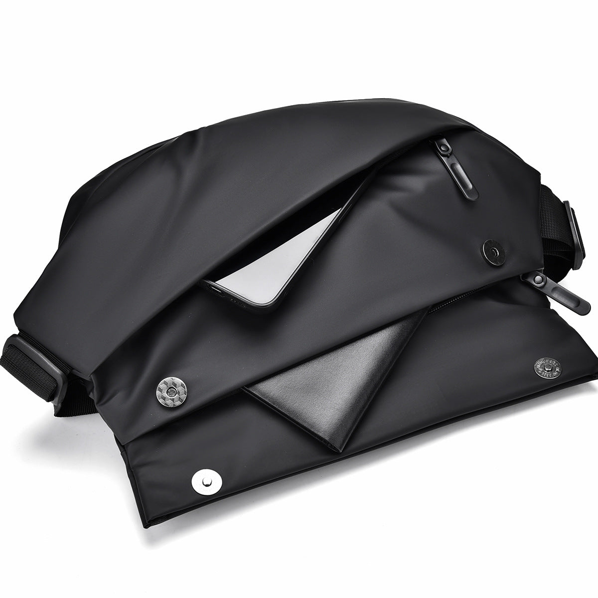 Men's Trendy Waterproof Motorcycle Multifunctional Magnetic Men's Chest Bags