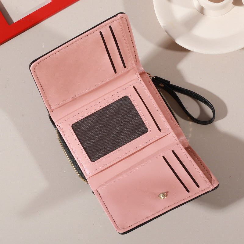 Women's Korean Short Trendy Fashion Joker Ladies Wallets