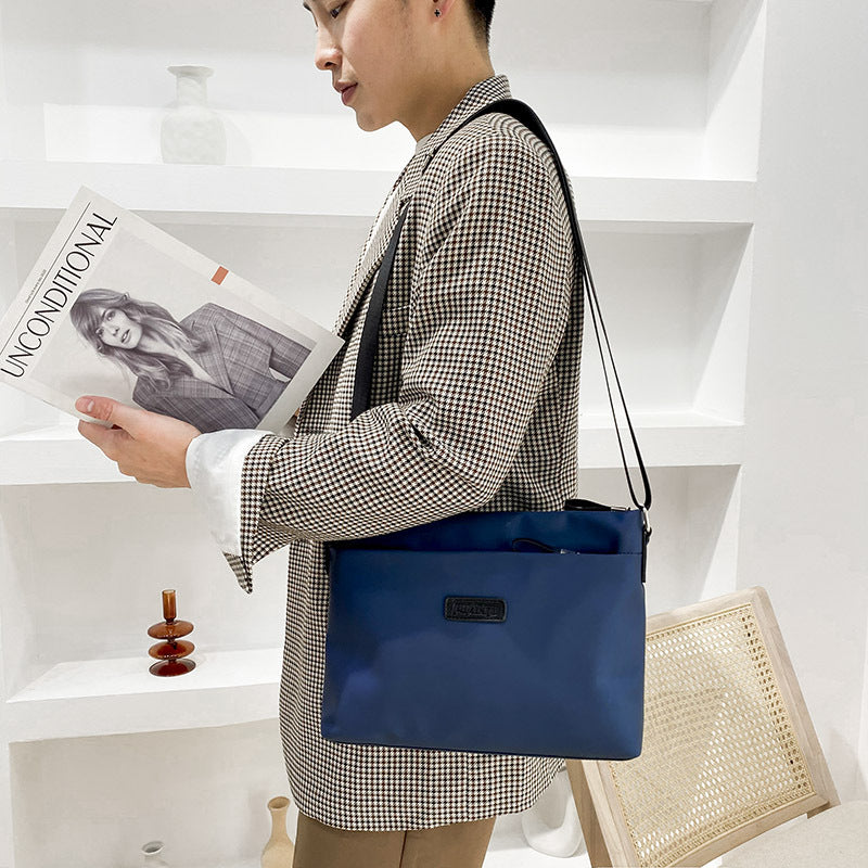 Men's Style Simple Commute Oxford Cloth Large Men's Messenger Bags