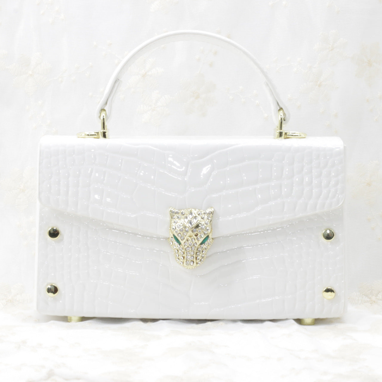 Women's Crocodile Belly Real Leather Fashion Trend Crossbody Bags