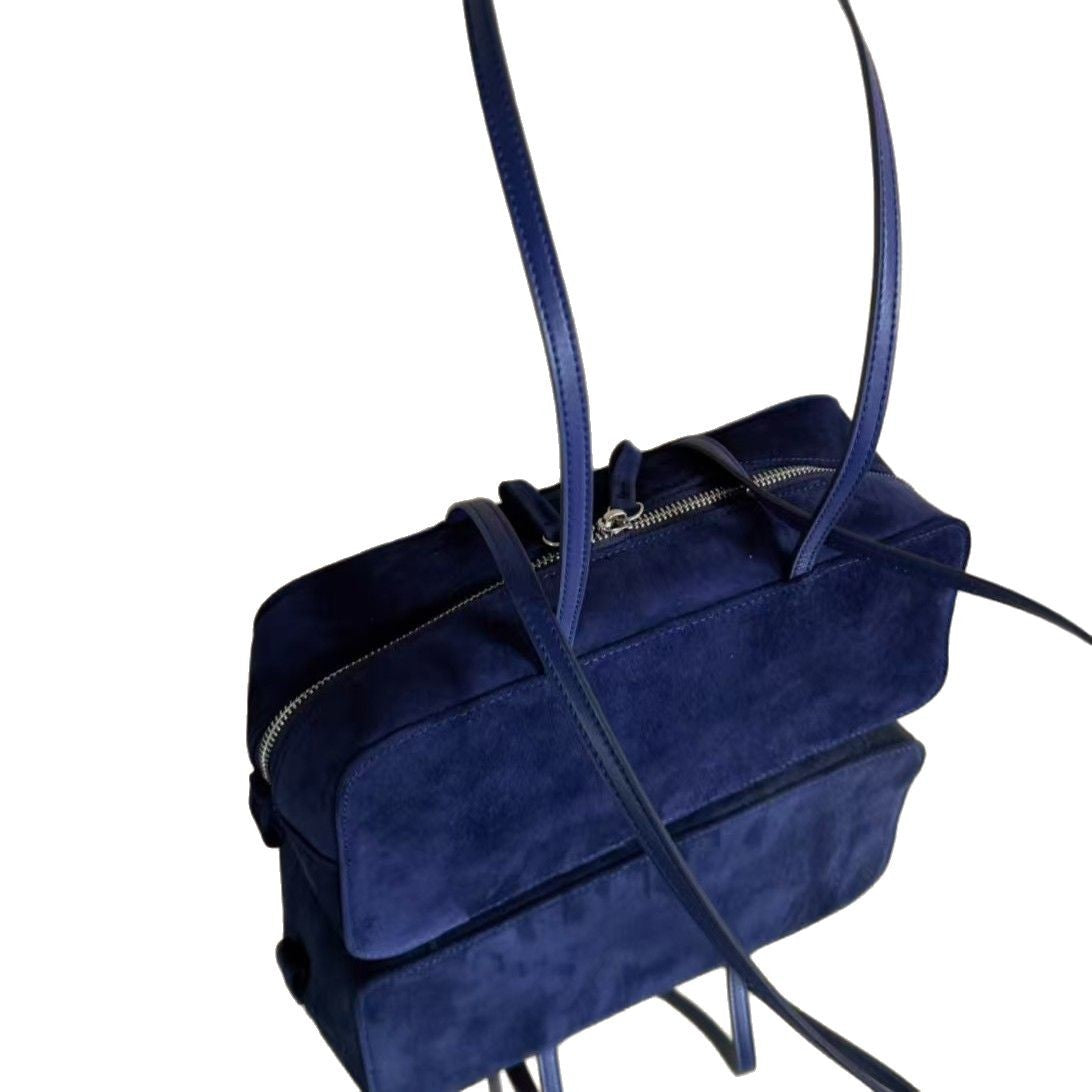 Leopard Print High-grade Portable Underarm Large Capacity Small Square Bags