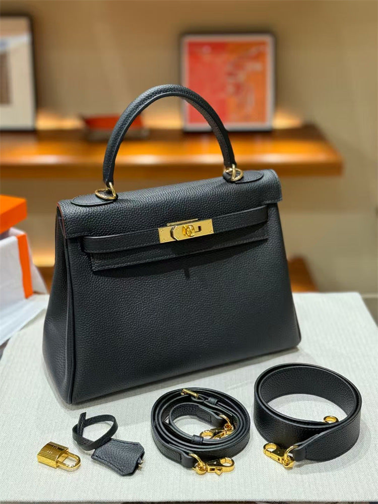 Women's Trendy High-grade Wide Strap Kelly First Bags