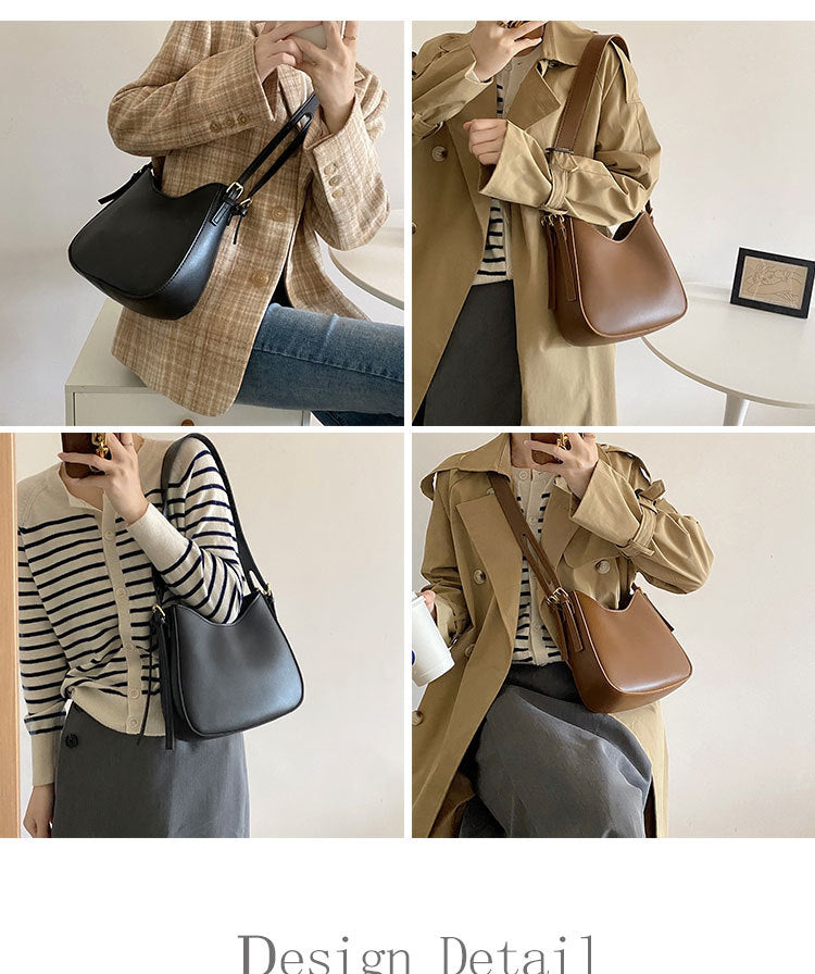 Women's Fashion Retro Underarm French Niche One Crossbody Bags