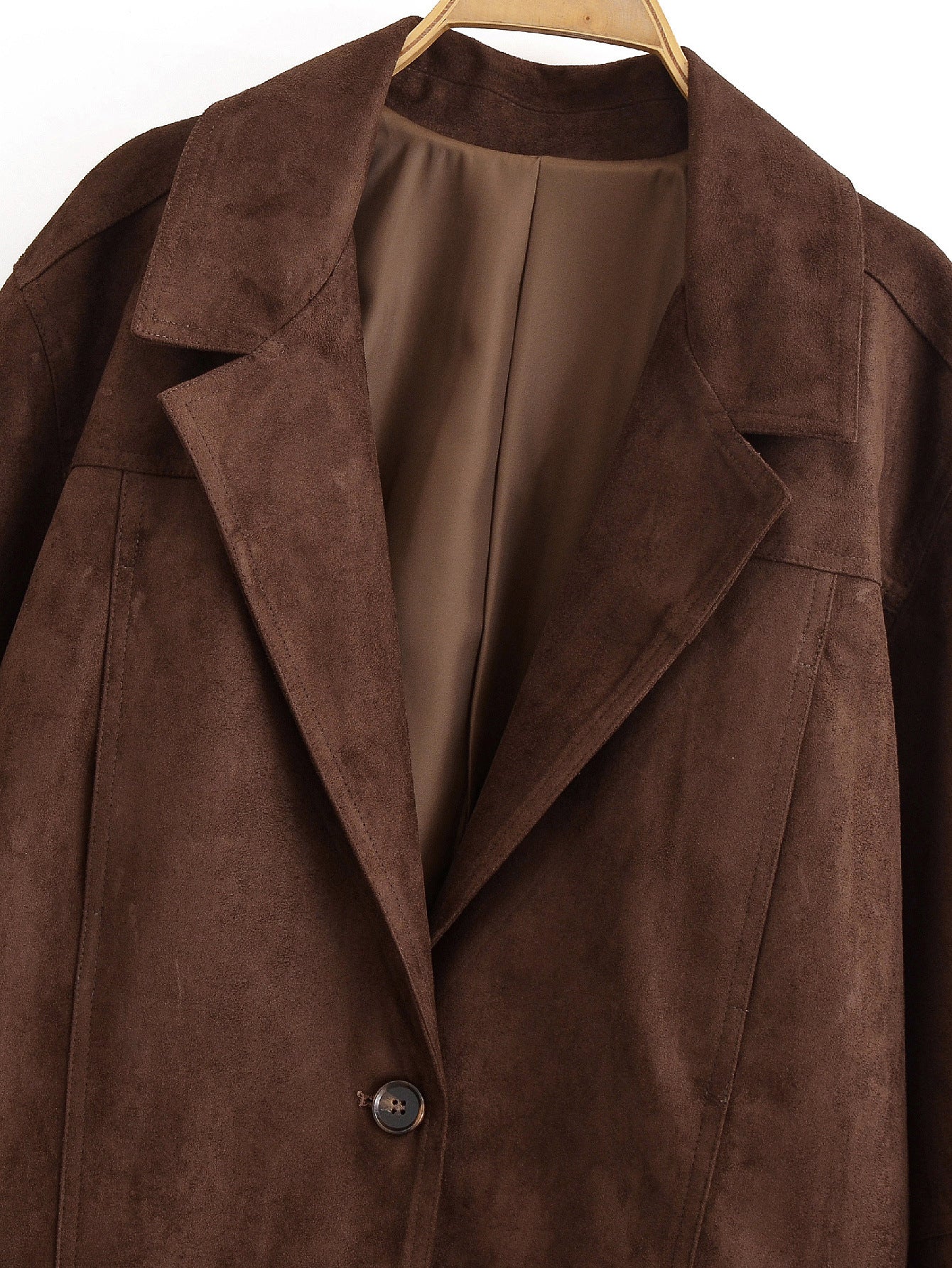 Women's Fashion Temperament Commute Classic Collar Coats