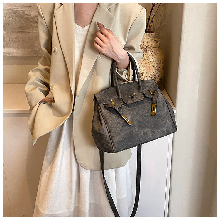 High-grade Blooming Large Capacity Niche Fashion Handbags