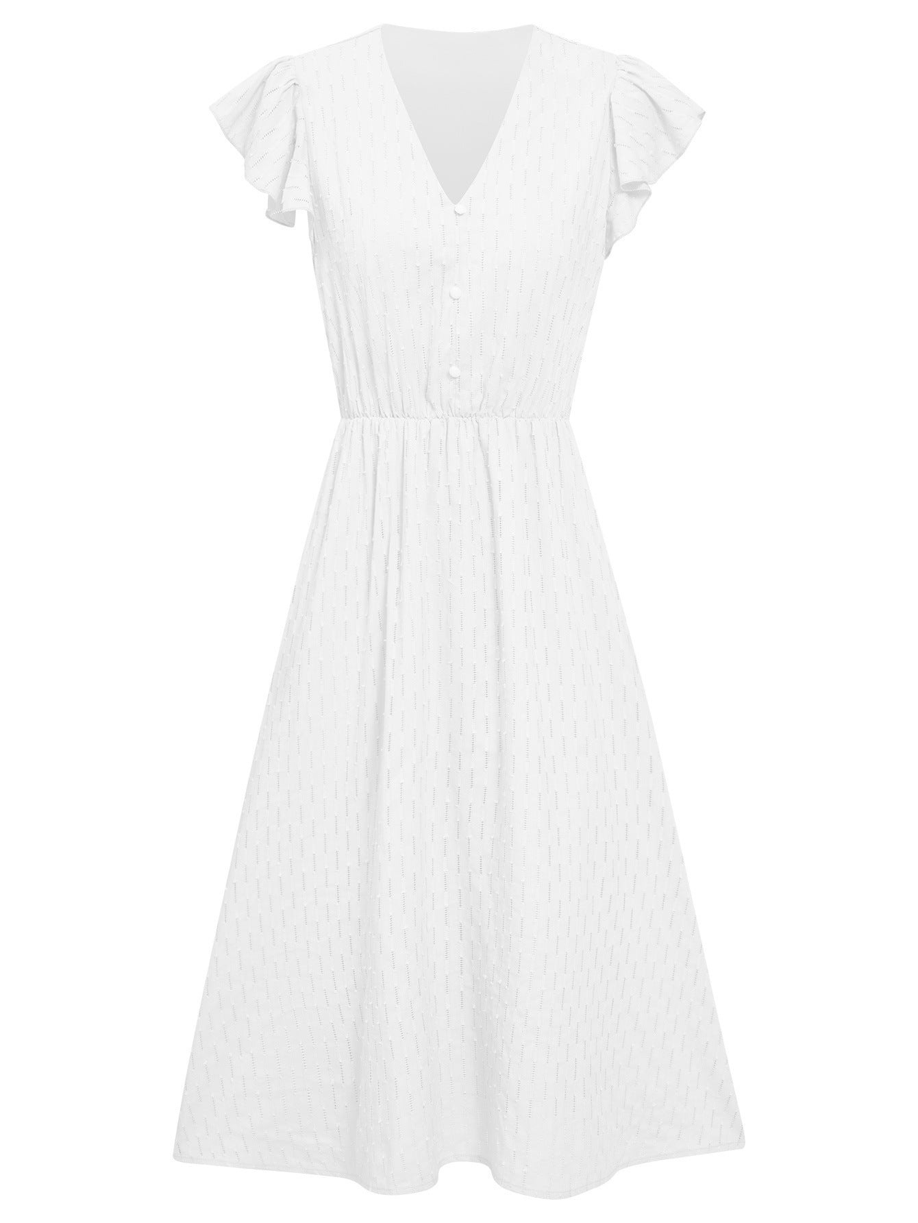 Women's Casual Solid Color Fresh Air Dress