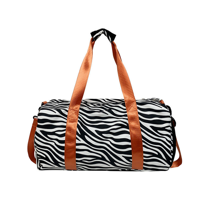 Short Trip Large Capacity Cows Pattern Travel Bags
