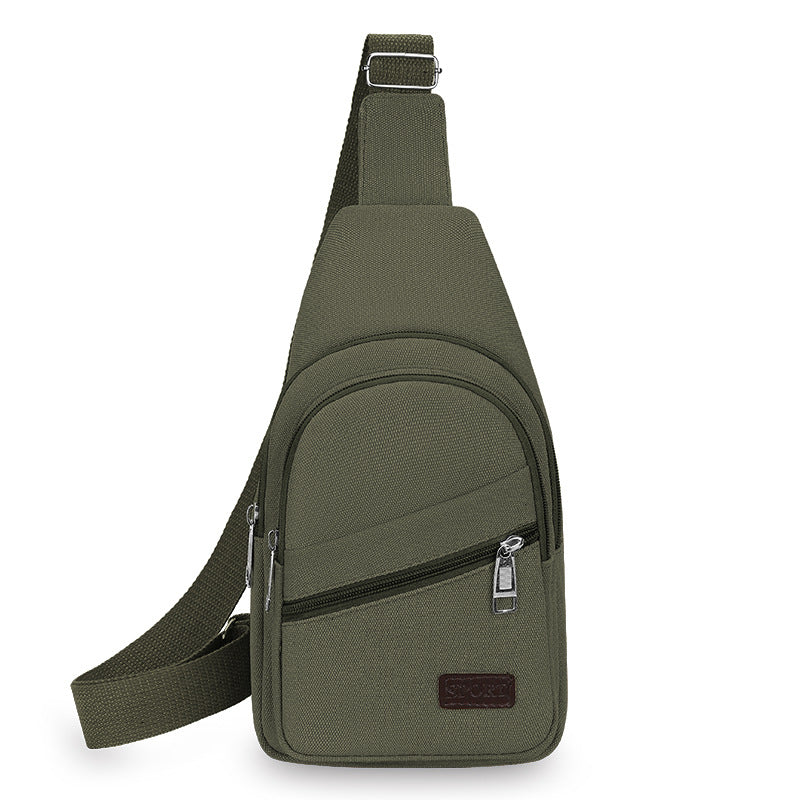Men's Innovative Creative Fashion Canvas Trendy Shoulder Bags