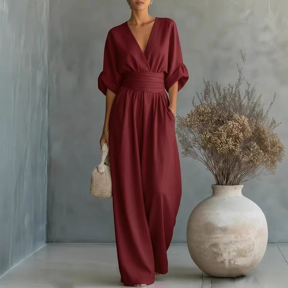 Trendy Comfortable Classy Women's Elegant Waist Women's Jumpsuit/clothing
