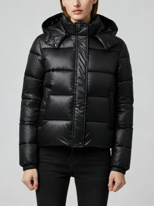 Women's Winter Cotton Casual Hooded Russian Jackets