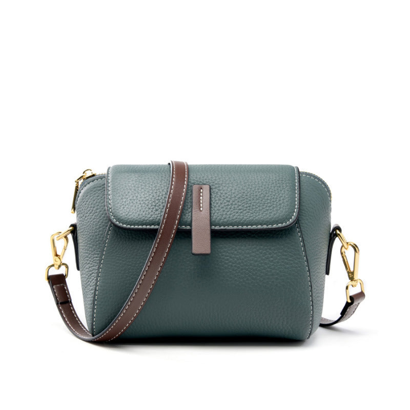 Layer Cowhide Genuine Leather For White Bags