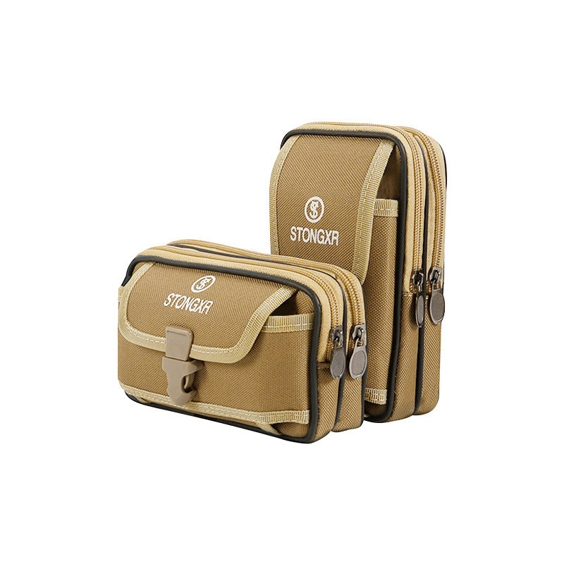 Men's Mobile Construction Site Work Pannier Men's Waist Packs