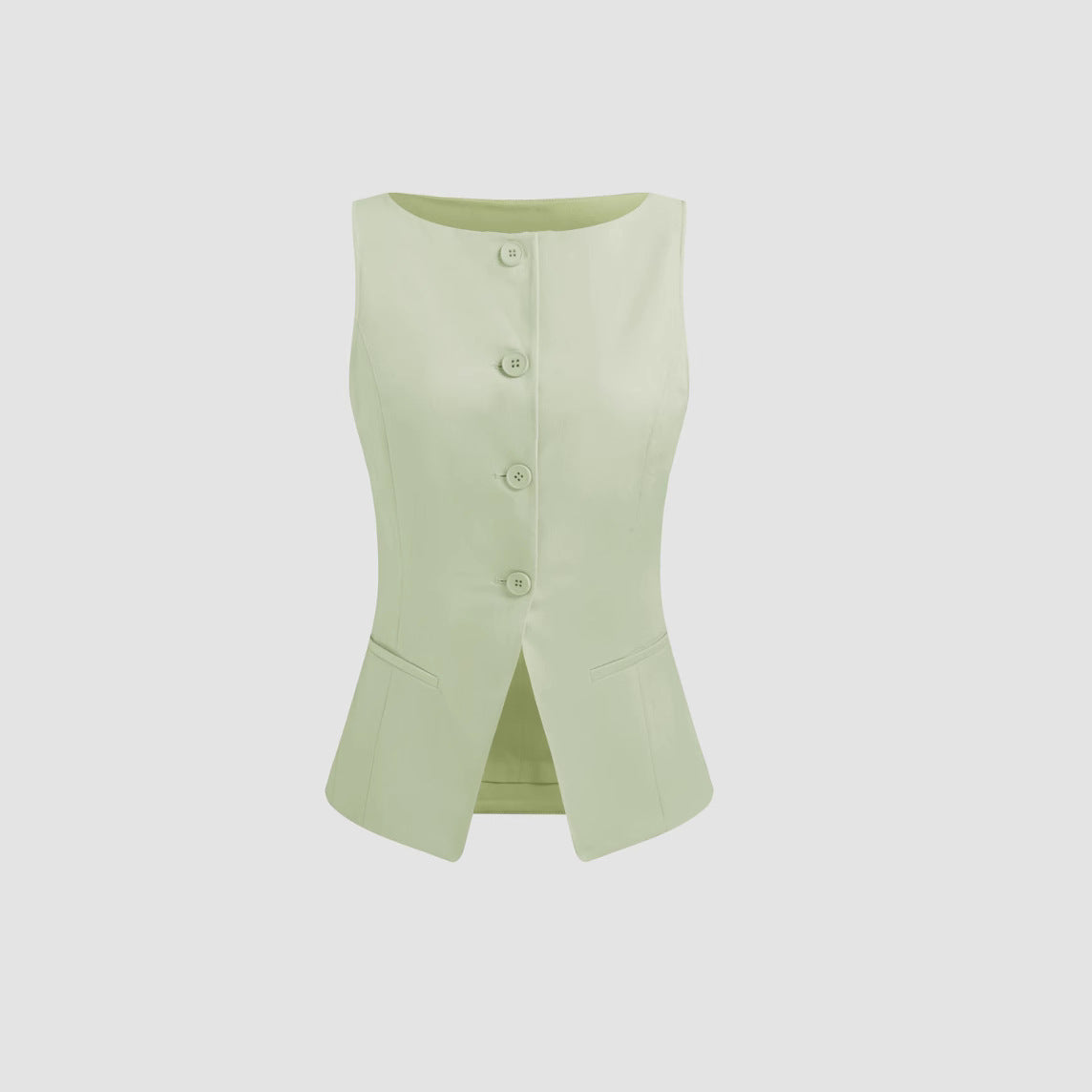 Women's Fashion Solid Color Slim Fit Slimming Women's Vest