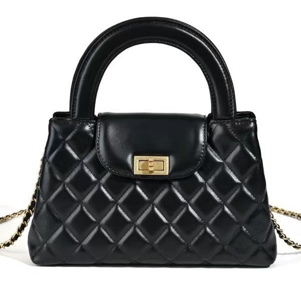 Classic Fashion Women's Quilted High-grade Leather Handbags