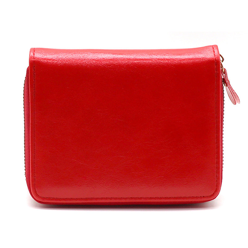 Vintage Organ Large Capacity Multifunctional Female Card Holder