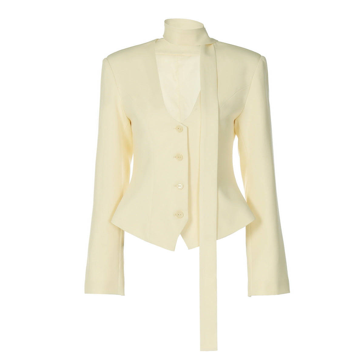 Women's Autumn Fashion Elegant Button Small Slim Blazers