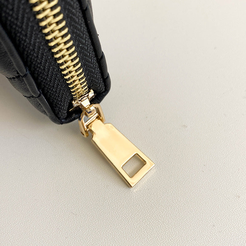 Long Large Capacity Zipper Clutch Love Ladies Wallets