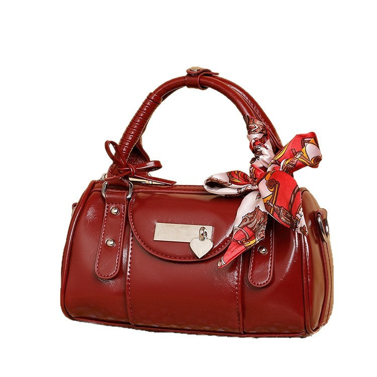 Women's Bright Leather Fashion Hot Commuter Handbags