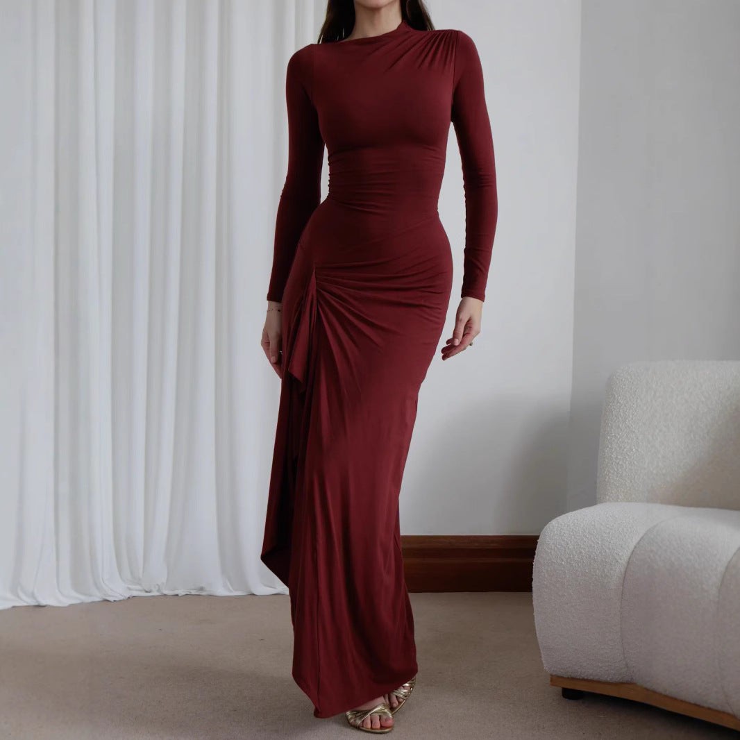Sleeve Slim Fit Fashion Dress Casual Dresses
