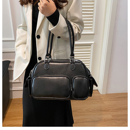 Women's French Minority Fashion Retro Trendy Underarm Tote Bags
