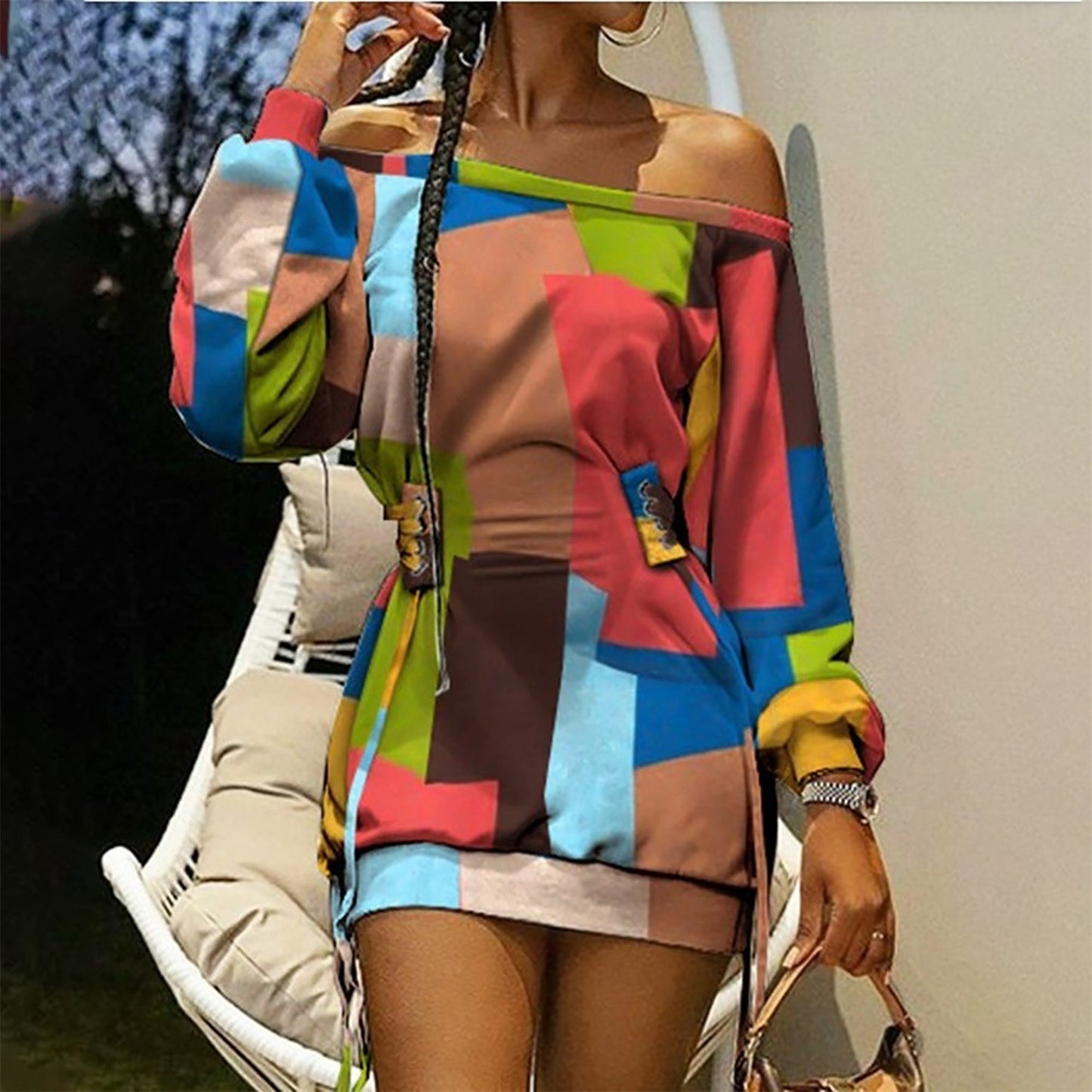 Women's Iti Long Sleeve Printed Fashion Sweaters