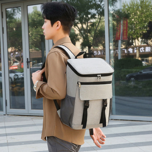 Cold Preservation Simple Portable Insulated Refrigerated Backpacks